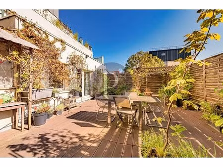 93170 - bagnolet - appartement 3/4 pieces avec terrasse de 53m² et parking en sous sol