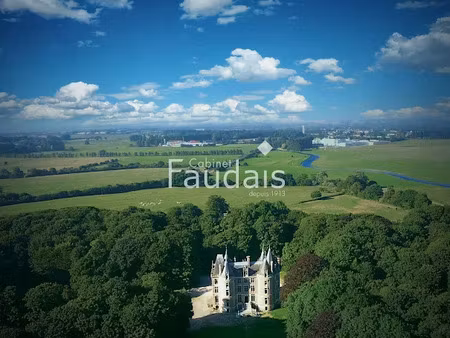 vente château 25 pièces 1560 m² à picauville (50360)  2 940 000 €