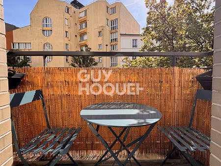mairie de saint ouen - 2 pieces -41 m²- balcon