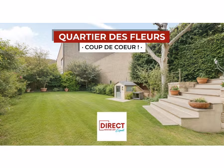 quartier des fleurs - maison 143 m2 - 5p jardin 140 m2 a 5mi
