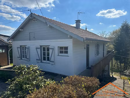 maison bois de plain pied - dépendance - eloyes - 190 000€