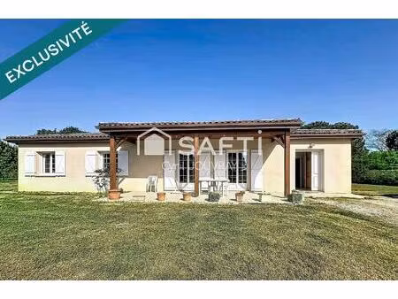 maison 130 m2 sur terrain de 4000m2