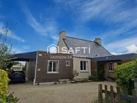 laissez-vous séduire par cette agréable maison familliale de 110 m² à plouzévédé.