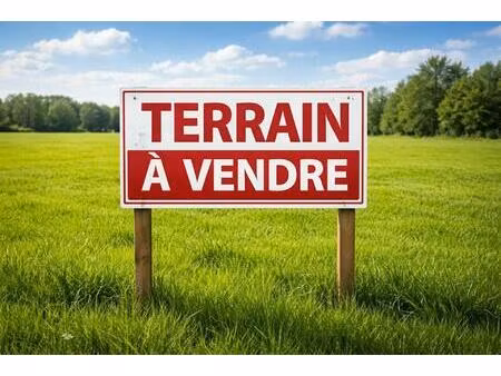 terrain à vendre idéal promoteur