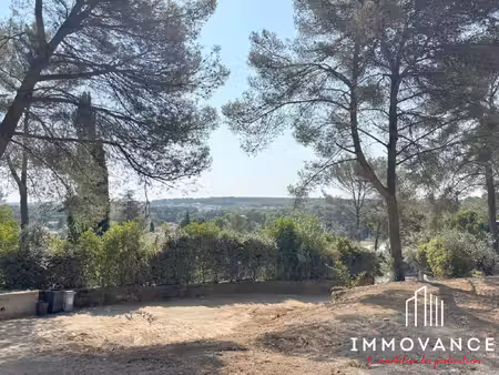 clapiers – terrain à bâtir d'exception avec vue panoramiqu