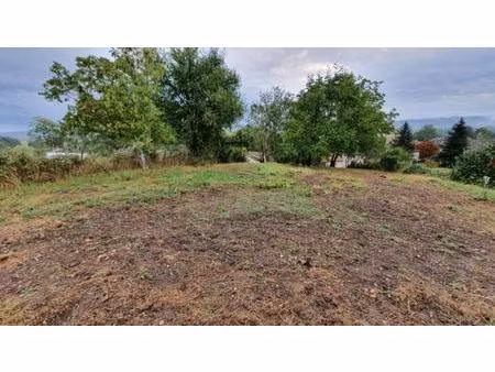 terrain a bâtir 1530 m² saint priest bramefant