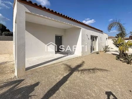 villa neuve de plain pied 3 chambres avec garage et jardin sans entretien