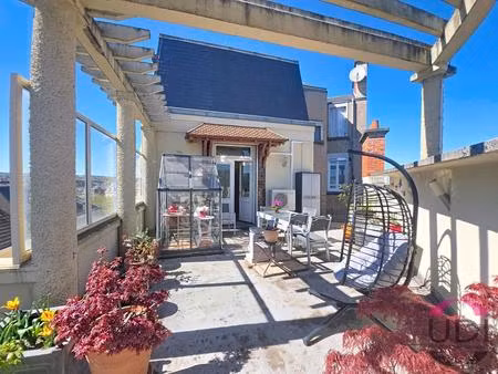 appartement de caractère 123 m² - terrasse 42 m² plein sud – immeuble art nouveau