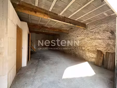 torreilles - a vendre grange /garage avec projet construction t3 duplex avec terrasse- pc 