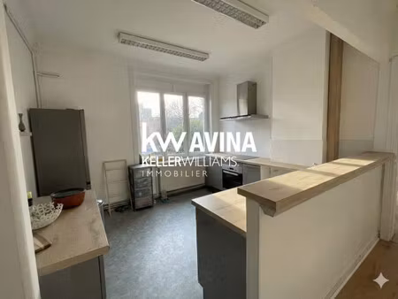 maison semi plain pied  3 chambres à 2 pas du centre ville