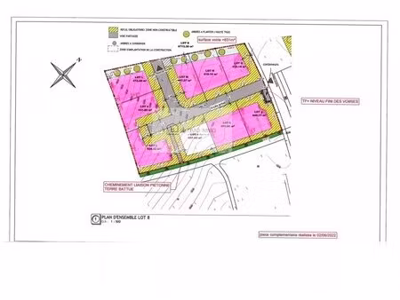 en vente terrain constructible 5 84 ares – 113 226 € |mont-saint-martin