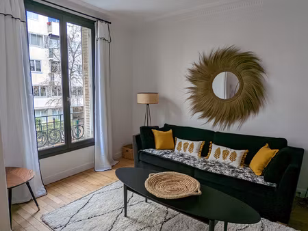 boulogne nord - 2 pieces meuble 50m2