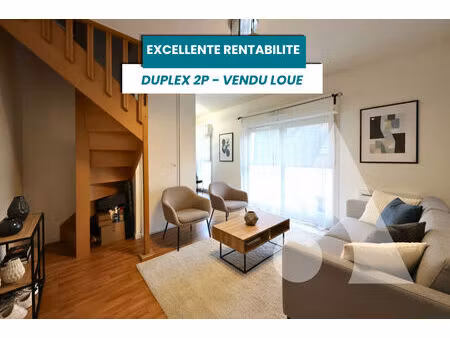 appartement 2 pièces en duplex - vendu loué