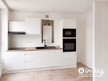 appartement 2 pièces traversant  avec dressing