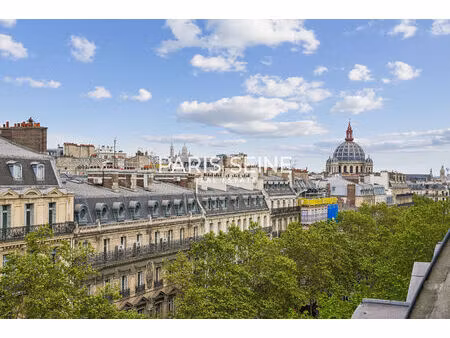 ** haussmann ** vaste 2 pièces de 59 m² loué vide !