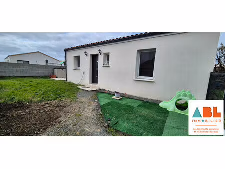 maison récente 2024 ? 60 m² ? 2 chambres ? proche chauché