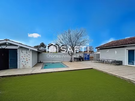 vente maison 6 pièces 138 m² le porge (33680)