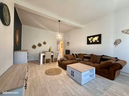 ◊ grand t3 80m² rénové + balcon – aucun travaux – opportunité à nay