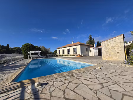 castelnau de guers villa plain pied vue exceptionnelle