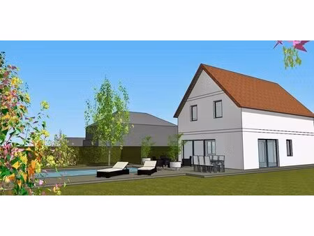 oberhoffen-sur-moder  terrain à bâtir de 1 592m2