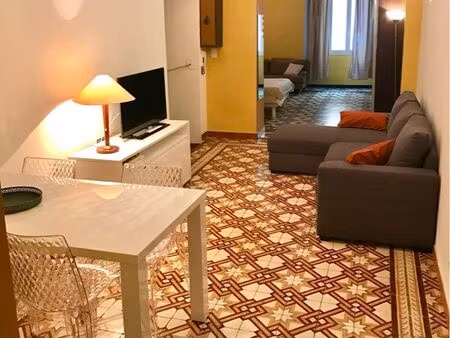 à louer à l’année ajaccio f1 50m2 meublé