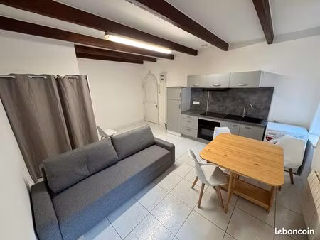 studio meublé – 23 m² – parking & cave – algrange