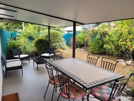 studio independant avec jardin