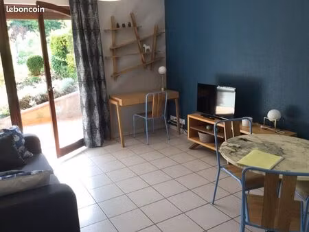 agréable t2 meublé auzeville haut