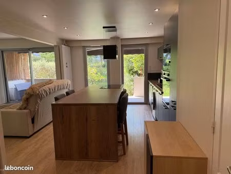 t2 rénové avec jardin à 5 min du tram – piscine de la résidence colline estanove