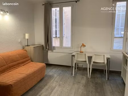studio 1 pièce 20 m²
