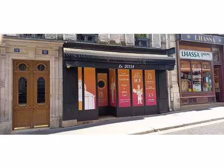 location commerce 107 m² à paris 5 (75005)