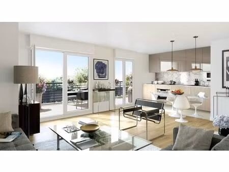 champigny-sur-marne (quartier maroc / centre-ville)– 3 pièces avec balcon résidence de sta