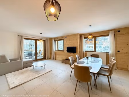 à vendre – superbe appartement t3 de 58.94 m² avec balcon au coeur du village de châtel (7