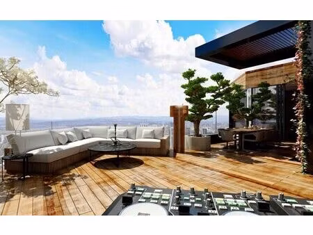 magnifique t4 dernier étage + roof top 50 m² – rare – à saisir