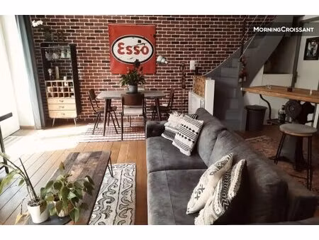 loft t2 bis en duplex avec terrasse