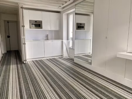 studio vide - 27m² - gaité montparnasse