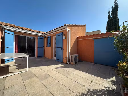 canet plage  pavillon f3 avec parking privé