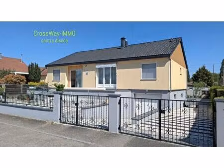 maison plain-pied de 185m2 (deux logements : t5 +t2 en rez de sol)