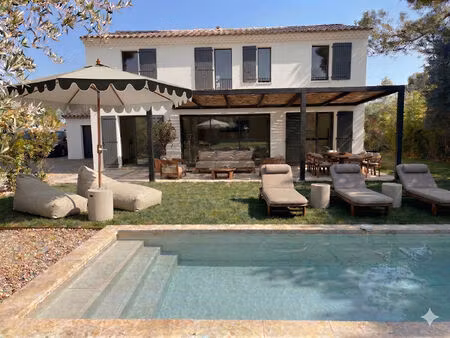 éguilles ? villa contemporaine meublée ? prestations haut de gamme ? domaine sécurisé