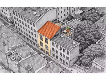 immeuble lyon 4 333.08 m² t-7 à vendre  3 400 000 €