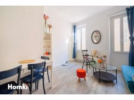 appartement t2 de 34 m2 à marseille 13001  rue d'isoard