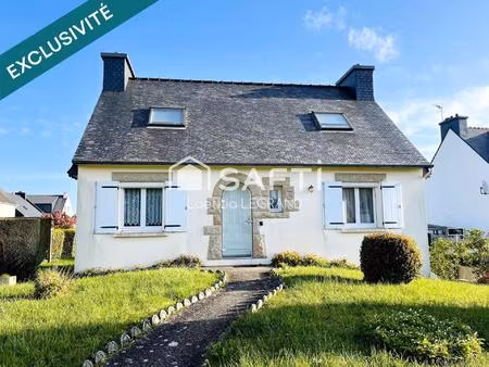 maison avec une vie de plain -pied au coeur de bégard (côtes- d'armor) entre lannion et gu