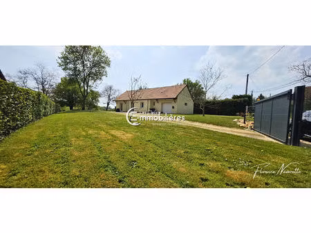 maison plain-pied 93 m² 3 chambres terrain clos arboré