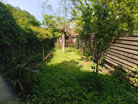 maison de ville à louer de type t3 avec jardinet