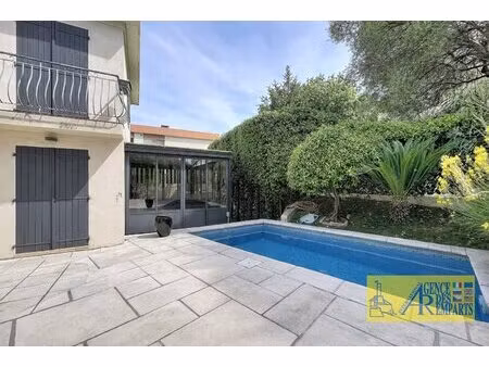 antibes la badine maison individuelle avec piscine à 5 minutes à pied des plages et des...