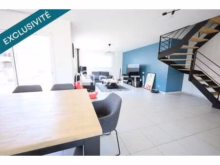 osse maison moderne 130m2  pièce de vie 60m2  3 ch