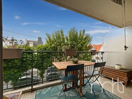 bois-colombes raspail - 3 pieces plein sud avec balcon