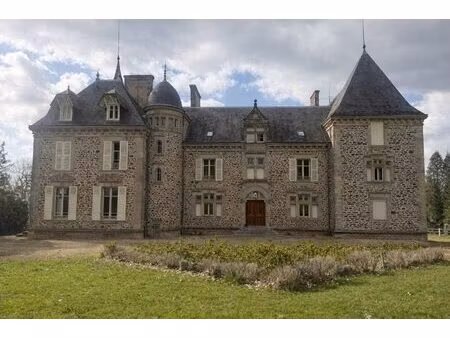 élégant château du xix? siècle au coeur du limousin – pr