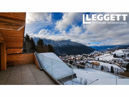 achat appartement 4 pièces 77m² st jean de sixt 74450