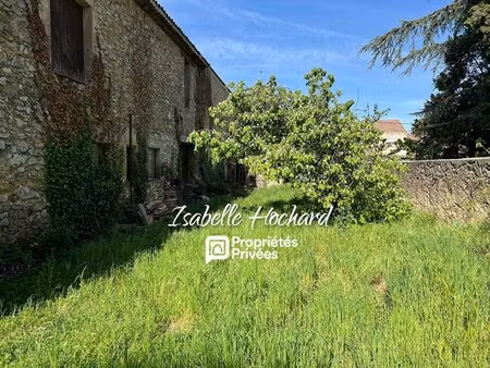 terrain constructible avec grange de 114m²